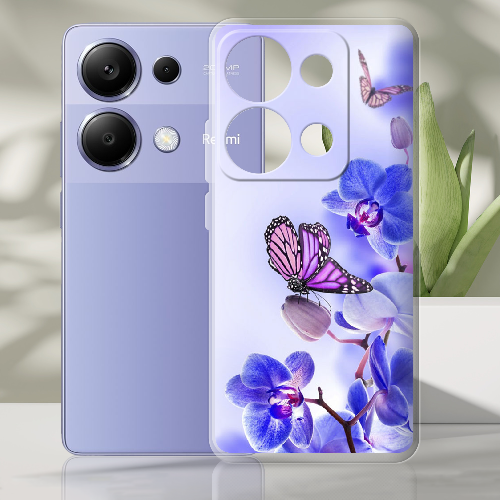 Чехол BoxFace Xiaomi Redmi Note 13 Pro 4G Orchids and Butterflies