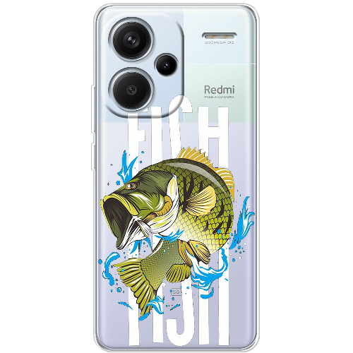 Чехол BoxFace Xiaomi Redmi Note 13 Pro Plus 5G Bass fish