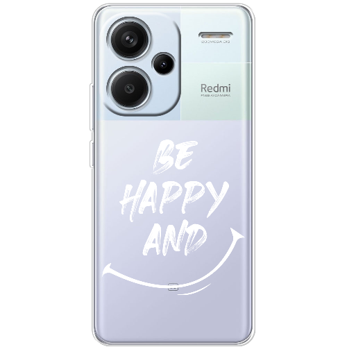 Чехол BoxFace Xiaomi Redmi Note 13 Pro Plus 5G be happy and