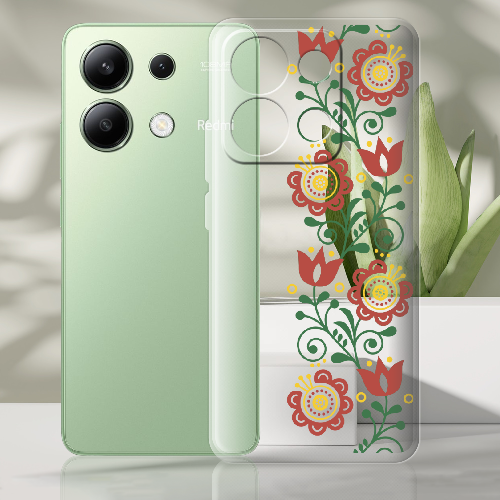 Чехол BoxFace Xiaomi Redmi Note 13 4G Ethno Flower