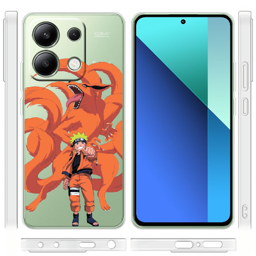 Чехол BoxFace Xiaomi Redmi Note 13 4G Naruto and Kurama