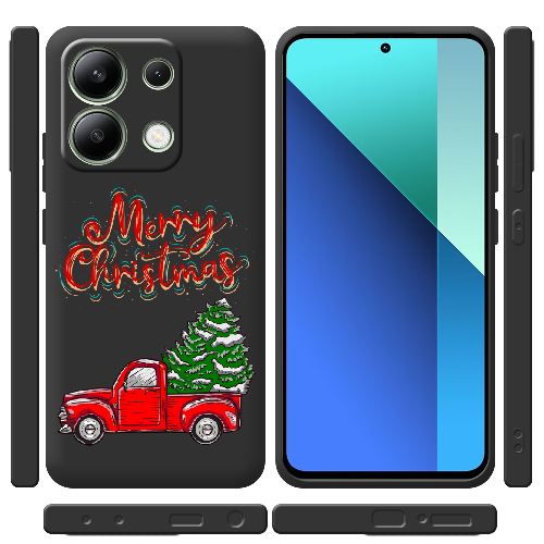 Чехол BoxFace Xiaomi Redmi Note 13 4G Holiday Car Merry Christmas