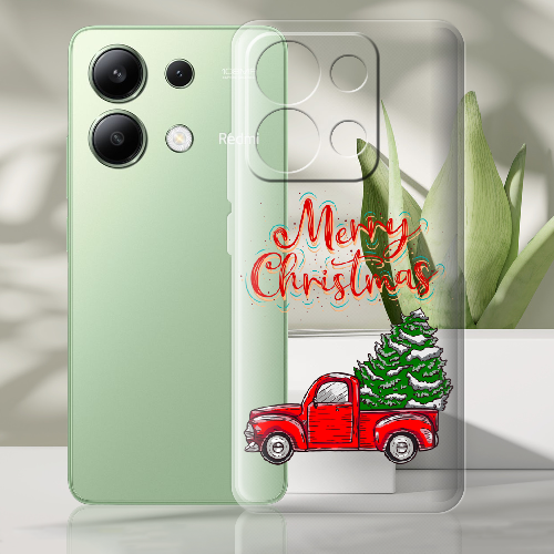 Чехол BoxFace Xiaomi Redmi Note 13 4G Holiday Car Merry Christmas