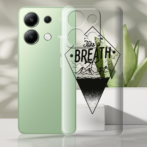 Чехол BoxFace Xiaomi Redmi Note 13 4G Take a Breath