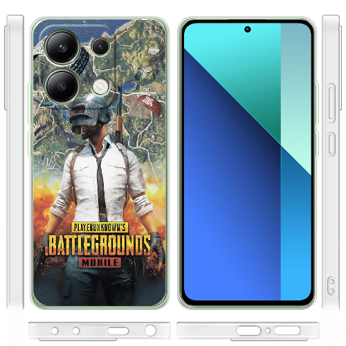 Чехол BoxFace Xiaomi Redmi Note 13 4G PUBG Mobile