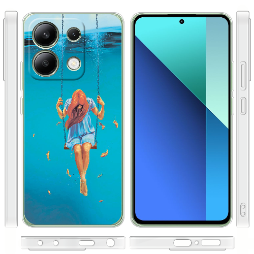 Чехол BoxFace Xiaomi Redmi Note 13 4G Girl In The Sea