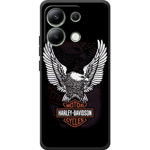 Чехол BoxFace Xiaomi Redmi Note 13 4G Harley Davidson and eagle