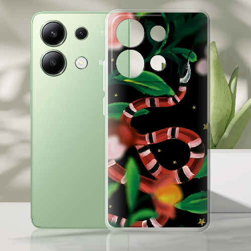 Чехол BoxFace Xiaomi Redmi Note 13 4G Red Snake