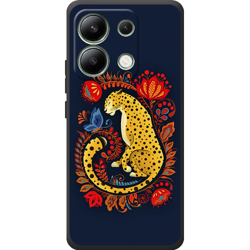 Чехол BoxFace Xiaomi Redmi Note 13 4G Petrykivka Leopard