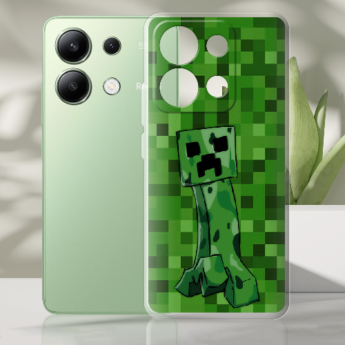 Чехол BoxFace Xiaomi Redmi Note 13 4G Minecraft Creeper