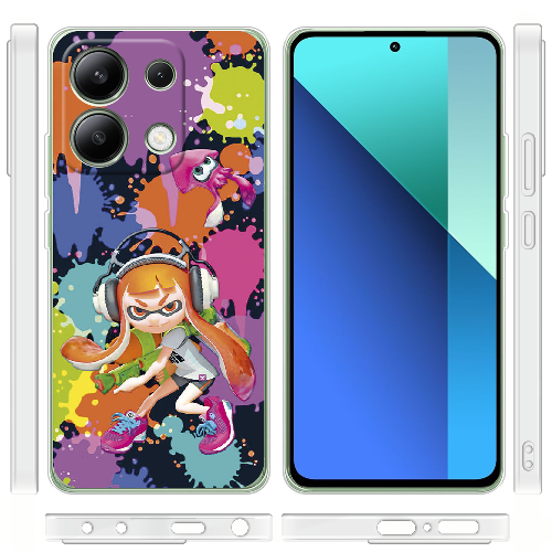 Чехол BoxFace Xiaomi Redmi Note 13 4G Splatoon Inklings