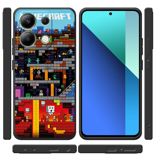 Чехол BoxFace Xiaomi Redmi Note 13 4G Minecraft Lode Runner