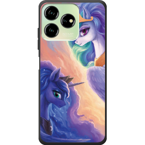 Чехол BoxFace ZTE Blade V50 Design 4G My Little Pony Rarity Princess Luna