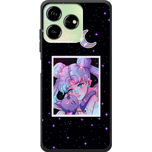 Чехол BoxFace ZTE Blade V50 Design 4G Sailor Moon night