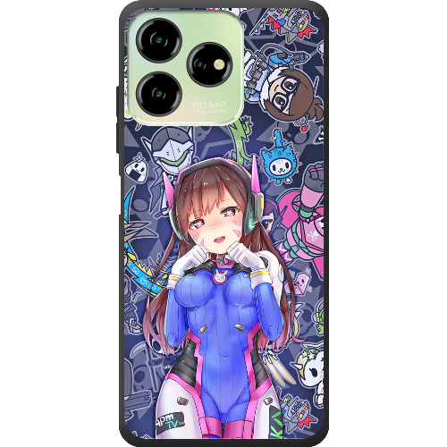 Чехол BoxFace ZTE Blade V50 Design 4G Overwatch D.VA