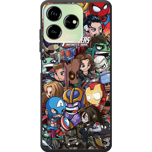 Чехол BoxFace ZTE Blade V50 Design 4G Avengers Infinity War