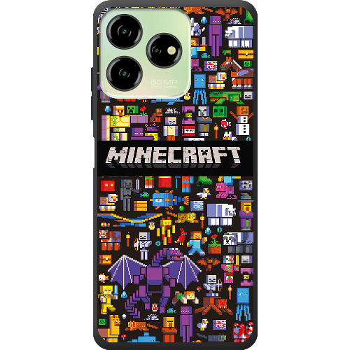 Чехол BoxFace ZTE Blade V50 Design 4G Minecraft Mobbery