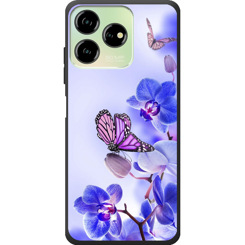 Чехол BoxFace ZTE Blade V50 Design 4G Orchids and Butterflies