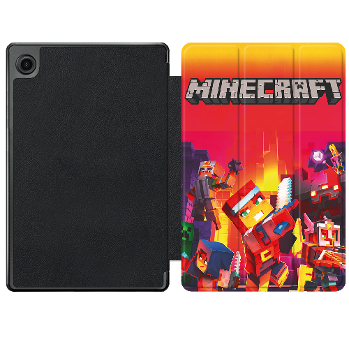 Чехол для Samsung Galaxy Tab A9 X110/X115 8.7" Minecraft Dungeons