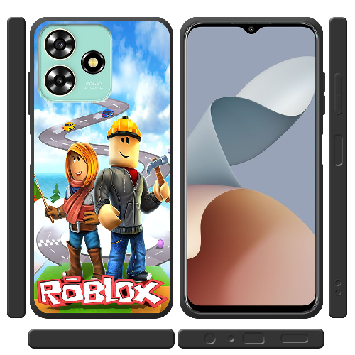 Чехол BoxFace ZTE Blade A73 4G Roblox Білдерман