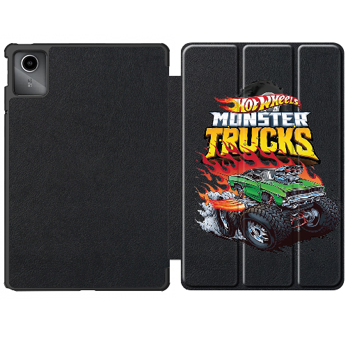 Чехол для Lenovo Tab M11 11" Hot Wheels Monster Trucks