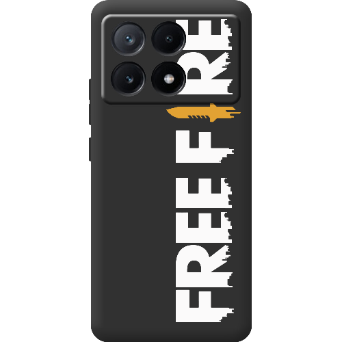 Чехол BoxFace Poco X6 Pro 5G Белый Free Fire