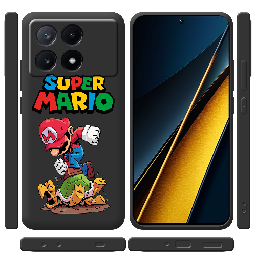 Чехол BoxFace Poco X6 Pro 5G Super Mario