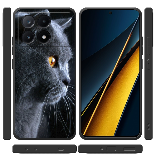 Чехол BoxFace Poco X6 Pro 5G English cat