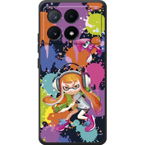 Чехол BoxFace Poco X6 Pro 5G Splatoon Inklings