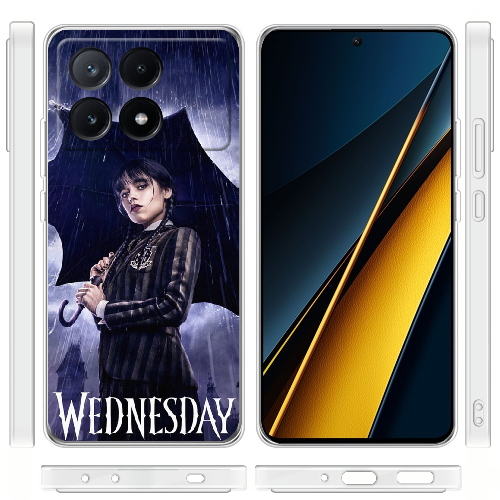 Чехол BoxFace Poco X6 Pro 5G Wednesday Addams