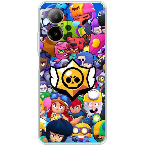 Чехол BoxFace Realme C67 Brawl Stars