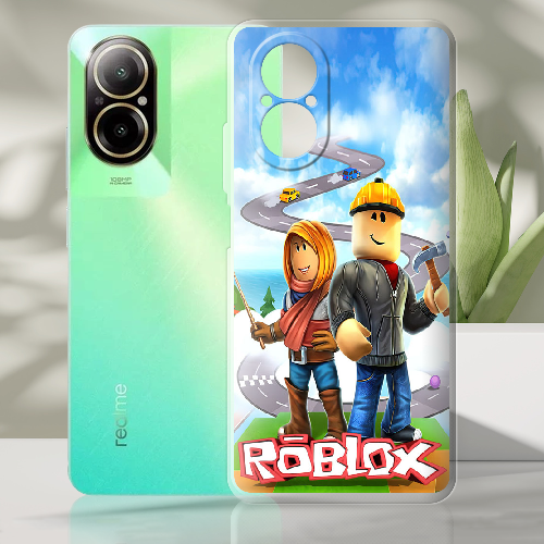 Чехол BoxFace Realme C67 Roblox Білдерман