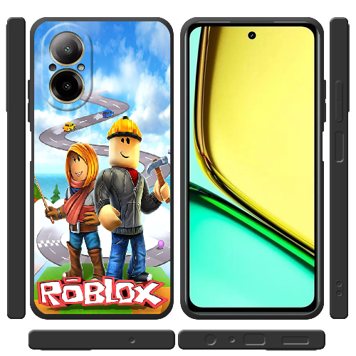 Чехол BoxFace Realme C67 Roblox Білдерман