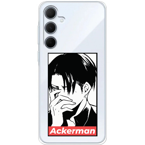 Чехол BoxFace Samsung Galaxy A35 5G (A356) Attack On Titan - Ackerman