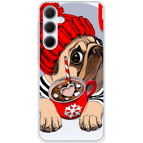 Чехол BoxFace Samsung Galaxy A35 5G (A356) Winter Puggy