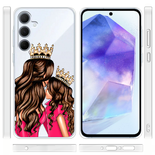 Чехол BoxFace Samsung Galaxy A35 5G (A356) Queen and Princess