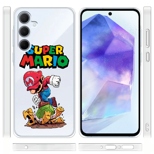 Чехол BoxFace Samsung Galaxy A35 5G (A356) Super Mario