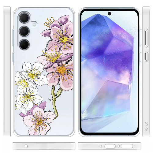 Чехол BoxFace Samsung Galaxy A35 5G (A356) Cherry Blossom