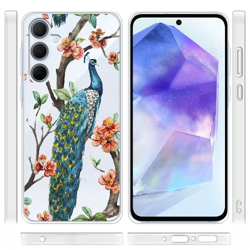 Чехол BoxFace Samsung Galaxy A35 5G (A356) Noble Peacock