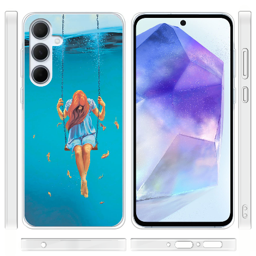 Чехол BoxFace Samsung Galaxy A35 5G (A356) Girl In The Sea