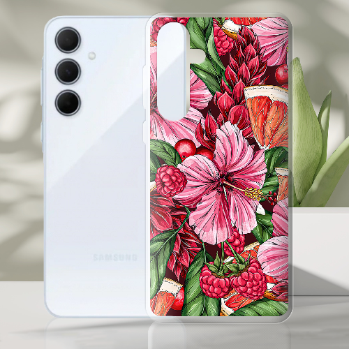 Чехол BoxFace Samsung Galaxy A35 5G (A356) Tropical Flowers