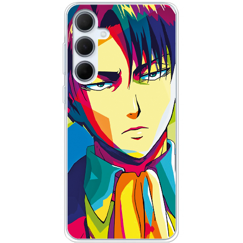 Чехол BoxFace Samsung Galaxy A35 5G (A356) Attack on titan Levi Anime Pop