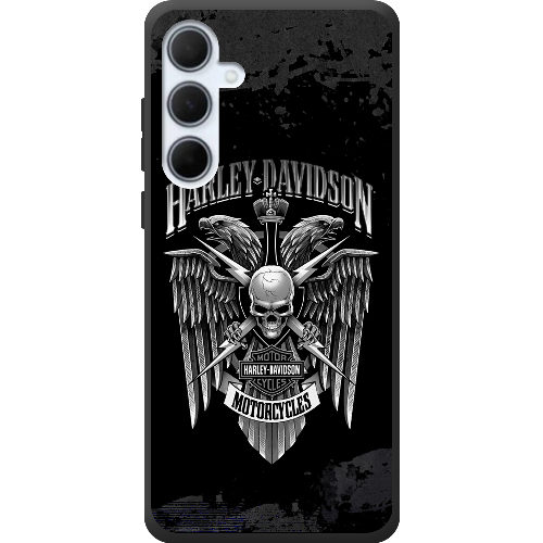 Чехол BoxFace Samsung Galaxy A35 5G (A356) Harley Davidson skull and eagles