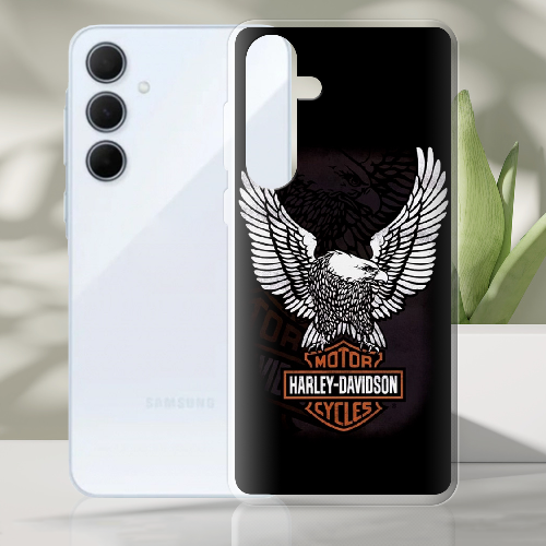Чехол BoxFace Samsung Galaxy A35 5G (A356) Harley Davidson and eagle