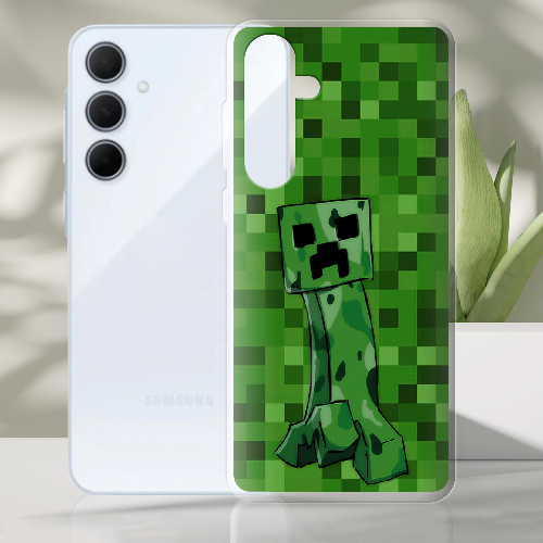 Чехол BoxFace Samsung Galaxy A35 5G (A356) Minecraft Creeper