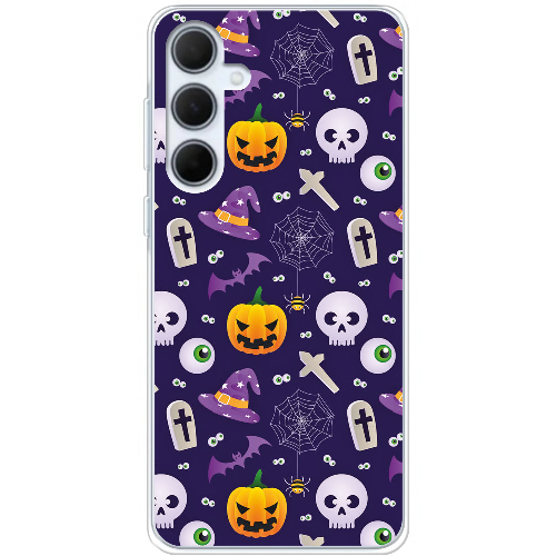 Чехол BoxFace Samsung Galaxy A35 5G (A356) Halloween Purple Mood