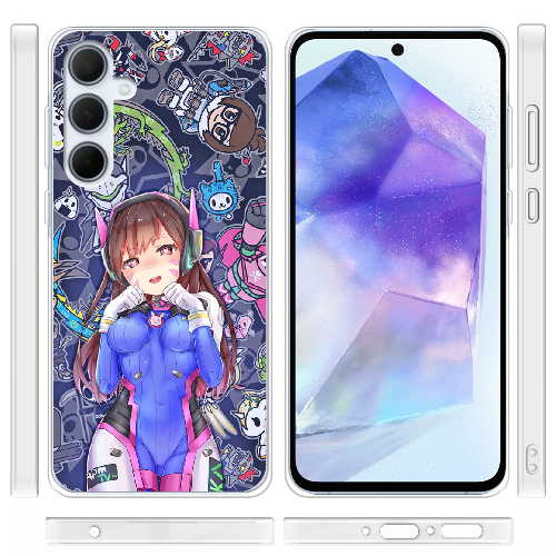 Чехол BoxFace Samsung Galaxy A35 5G (A356) Overwatch D.VA