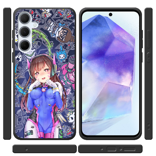 Чехол BoxFace Samsung Galaxy A35 5G (A356) Overwatch D.VA