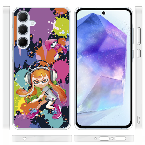 Чехол BoxFace Samsung Galaxy A35 5G (A356) Splatoon Inklings