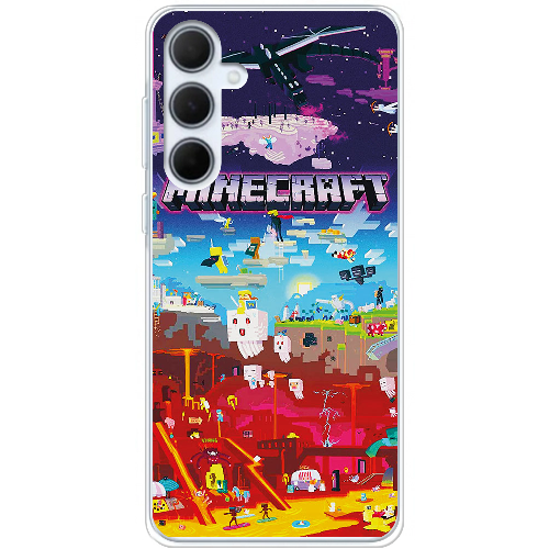 Чехол BoxFace Samsung Galaxy A35 5G (A356) Minecraft World Beyond